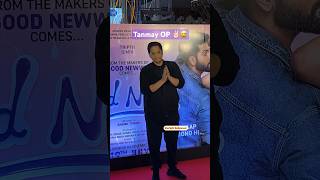 Tanmay Bhat Spotted At Bad Newz Screening tanmaybhat badnewz shorts youtubeshorts tanmaybatt [upl. by Ahgem865]