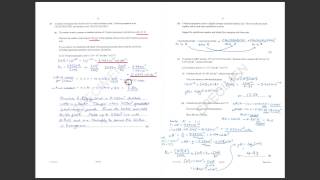 OCR A Level Chemistry Specimen Paper 1 Question 20 [upl. by Aleehs]