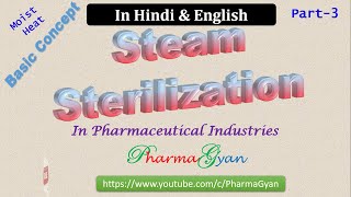 Steam Sterilization basic concept Part 3  In Hindi amp English [upl. by Penman]