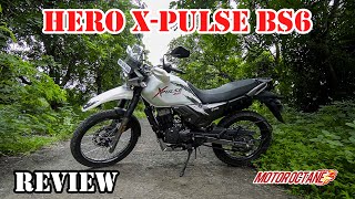 Hero XPulse 200 BS6  Best BUDGET allrounder  Review  MotorOctane [upl. by Elaina]