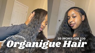 quick and easy hairstyle organique shake n go hair tutorial  review ♡ A’JAH [upl. by Yanej235]