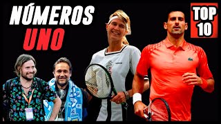 Top 10 BATennis  Mejores Número uno de la historia del Tenis [upl. by Eiramanin307]