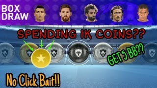 The First Time An Open Pack Get 5 Black Balls In 1k Coins  Pes 2019 Mobile [upl. by Ayotac]