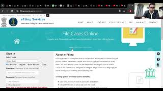 How to register on efiling portal for district court efiling efilingportal [upl. by Ziza]