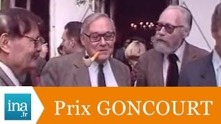 Qui sont les jurés du prix Goncourt  Archive INA [upl. by Lisandra]