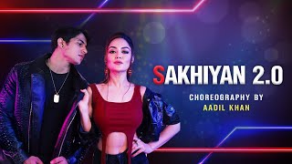 Sakhiyan20 Dance video  Aadil Khan Choreography  Ft Benazir Shaikh  Akshay Kumar  bellbottom [upl. by Assenna]