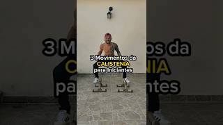 3 Movimentos da Calistenia para Iniciantes calistenia calisthenics streetworkout [upl. by Aguayo507]