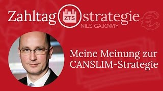 Meine Meinung zur CANSLIMStrategie [upl. by Enitsed175]