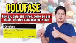 💊 COLUFASE Nitazoxanida Para Que Sirve  ¿Cómo se Toma Para Desparasitar [upl. by Oiraved]