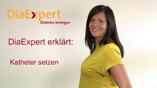 DiaExpert erklärt Katheter setzen [upl. by Mitchell]