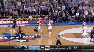 Villanova vs North Carolina Kris Jenkins shot wins national title [upl. by Durarte484]