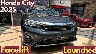 Honda City Facelift 2025 Details revealed  Honda City New Model Details 2024 [upl. by Erika]