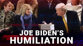 Donald Trump hilariously trolls Jill Biden after she was caught looking at him lovingly in Paris [upl. by Nahc392]