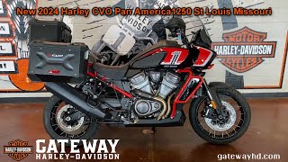 New 2024 Harley CVO Pan America1250 St Louis Missouri [upl. by Leirol]