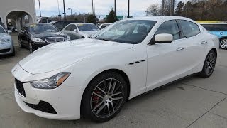 2014 Maserati Ghibli S Q4 Start Up Test Drive Exhaust and In Depth Review [upl. by Lamahj]