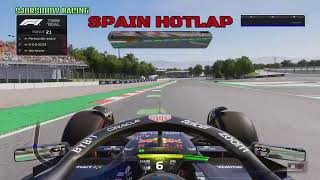 FORMULA 1 GAMEPLAY SPAIN 112179 sjorsioowracing f1simracing f1hotlap f1ps5 f1game simrace [upl. by Zoldi662]