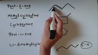 How to draw bond line structure of any compound skeletal structure [upl. by Llenahs738]