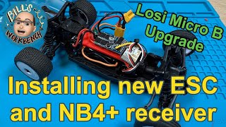 Losi Micro B FlySky Nobile NB4 Conversion Upgrade [upl. by Verdi768]