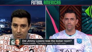 Did Jimmy Lozano lose the Mex National Team locker room after USMNT loss futbolamericas [upl. by Galitea]