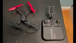 Sharper Image 10” Mach X Long Range Drone with Streaming Camera Review [upl. by Denney969]