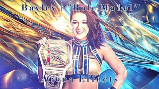 WWE Bayley New Theme Arena Effects  quotRole Modelquot [upl. by Stutzman]