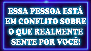 🚨💌 Essa Pessoa Está em Conflito Sobre o Que Realmente Sente Por Você  Mensagem dos Anjos [upl. by Haral]