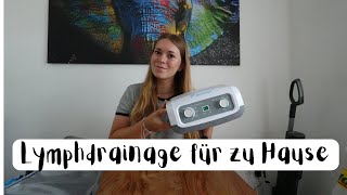 Lymphdrainage für zu Hause 😊 erfahrungsbericht Venen Engel 4 [upl. by Row501]