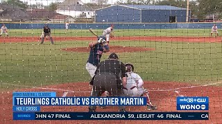 Highlights Teurlings Catholic blanks Brother Martin 90 [upl. by Aynotel216]