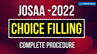 JoSAA Choice Filling 2022  Complete Procedure Step by Step  Team Competishun [upl. by Avis]