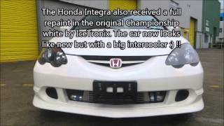 Honda Integra dc5 type R supercharged  Rotrex [upl. by Hairas]