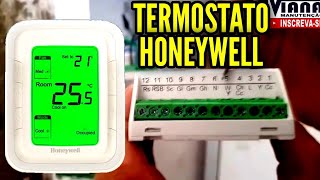 Termostato Honeywell digital  Como ligar [upl. by Bore]