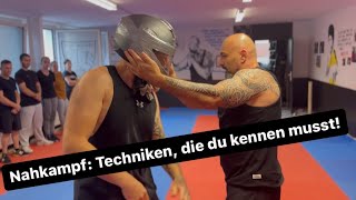 Nahkampf Techniken die du kennen musst  Fight Mentality Ahmet Kaydul [upl. by Fulviah]