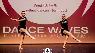 2016  2017 Qualifier 1  Femke amp Steffi JayBeeS dancers [upl. by Illehs103]