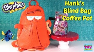 Hanks Surprise Blind Bag Coffee Pot amp Backpack Opening  Shopkins Disney MLP  PSToyReviews [upl. by Klug]