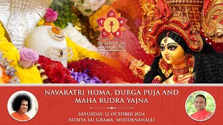 Navaratri Celebrations  Day 10 Morning  Live From Muddenahalli  12 October 2024 [upl. by Rma]