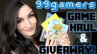 Video Game Haul Pickups amp GIVEAWAY from 99Gamers CLOSED [upl. by Freeland37]