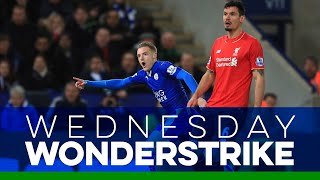 Wednesday Wonderstrike  Jamie Vardy vs Liverpool [upl. by Kingsly]