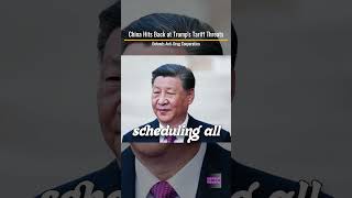 China Hits Back at Trumps Tariff Threats Defends Anti Drug Cooperation [upl. by Enisaj665]