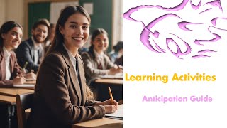 Learning Activities Anticipation Guide [upl. by Mulford]