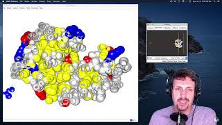 Color the hydrophobic residues of a protein using UCSF Chimera RAW [upl. by Emirac]