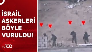 Kassam Tugayları İsrail Askerlerini Gafil Avladı  TV100 Haber [upl. by Ardiedal55]