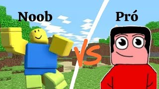 Noob vs Pró  Quem vence [upl. by Odnama]