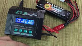 How to Charge a NIMH Battery using  C1 XR  10A AC 100W Charger  Keenstone  EV Peak  SKYRC [upl. by Merriott]