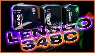 LensGo 348C Wireless Microphone Full Review [upl. by Schechter]