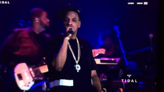 Jay Z  Tidal BSides Concert Freestyle [upl. by Hayman772]