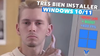 TUTO  TRÉS BIEN INSTALLER WINDOWS 1011 [upl. by Reiniar]