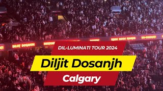 Diljit Dosanjh in Calgary Vlog  DilLuminati Tour 2024 [upl. by Lahsram]