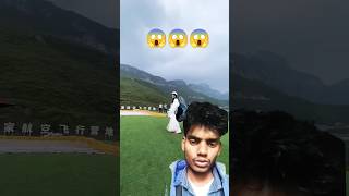 paragliding skydiving😱👍😱👍😱👍 travel flying bollywood fly song music newsong love [upl. by Raamal945]