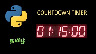 Creating a Countdown Timer in Python  Hitesh Codes [upl. by Merissa304]