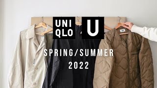 Uniqlo U Spring Summer 2022 Haul [upl. by Sakiv]